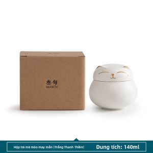 Sanxun | Hộp Đựng Trà Gốm Chống Ẩm Kích Thước Nhỏ