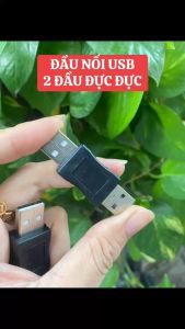 [HCM]ĐẦU CHUYỂN USB 2 ĐẦU ĐỰC / ĐẦU CHUYỂN USB 2 ĐẦU DƯƠNG / ĐẦU CHUYỂN USB MALE - MALE