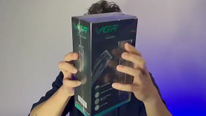 VGR V-282 6500 rpm high speed hair clipper LCD screen hair clipper household mens hair clipper electric shaver