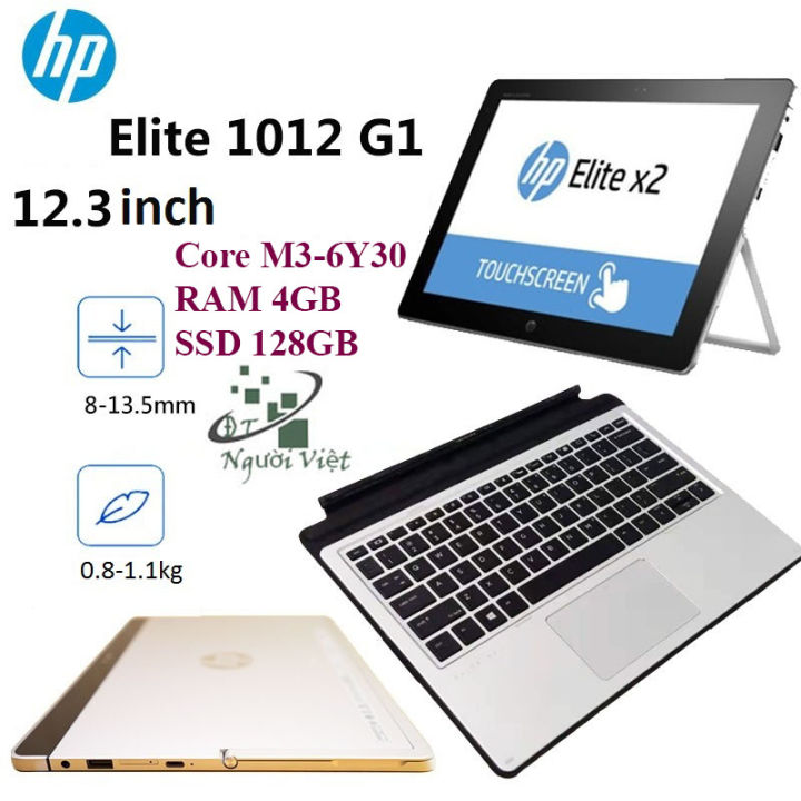Laptop 2in1 Hp Elite X2 G1 1012 tablet CORE M3-6Y30, RAM 4GB, SSD