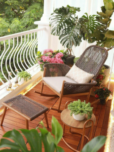 ST MIRREN | Outdoor Relaxing Adult Rocking Chair