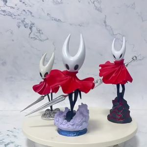 Bandai | Hollow Knight Hornet PVC Action Figure - Anime Game Collectible Model Kit for Car Dashboard Computer Case Desk Decoration
