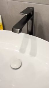 VÒI LAVABO CAO NHẬP KHẨU NGA FRAP F1071-29 - LẮP ĐẶT CHẬU DƯƠNG TRÊN BÀN ĐÁ - TITAN