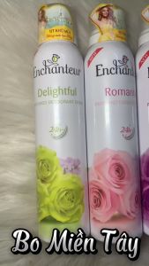 Xịt Khử Mùi Enchanteur 150ml – Hương Nước Hoa Pháp Quyến Rũ Thơm Lâu Suốt Ngày