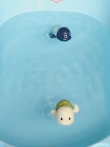 Mamibayi Mainan mandi bayi tortoise baby bath toys