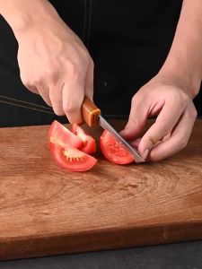 2 in 1 Japanese Knife mini knife Double Knife Duck Fruit knife Multifunctional Stainless Steel Knife pisau日本双刀 荆轲刀