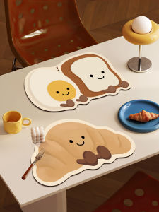 ผ้าปูโต๊ะแบบกันน้ำ กันน้ำมัน ไม่ต้องซัก ป้องกันความร้อน ผ้าปูโต๊ะแบบน่ารัก ผ้าปูโต๊ะแบบซับน้ำ ผ้าปูโต๊ะแบบหรูหราสำหรับอาหารตะวันตก