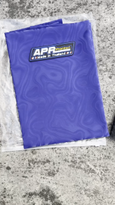 MR.DAVID MOTORCYCLE APR SEAT COVER RUBBER EMBROID 3D DESIGN