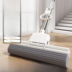 Mrs. Joy 2025 New Sponge Mop Head No Hand Wash Household Floor Cleaning Tool Sponge Head Mop High Absorbency One Mop for All