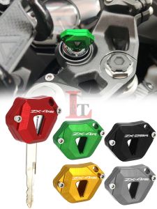 Applicable to Kawasaki Zx4r Zx4rr Zx25r Restoration Key Cover Drop-Resistant Protective Case Aluminum Alloy Key Wear-Resistant Cover