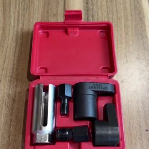 Oxygen Sensor Socket Set - 7/8" (22mm) Offset Wrench Tool for O2 Sensor Removal - Fits 3/8" & 1/2" Drive Automotive Repair Tool