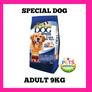 SPECIAL DOG ADULT/PUPPY 9KG & 1.5KG