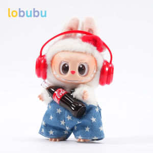 XINGGONGGUAN | Labubu Party Clothes Macaron Soft Plush Vinyl Sitting Clothes For Third Generation Blind Box LaBubu Doll Outfit Summer 2025