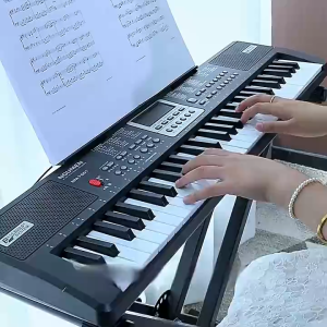 Đàn organ 61 phím BEIENS–Hỗ trợ kết nối microâm thanh chân thựcphím nhạy dễ chơiphù hợp cho người mới bắt đầu