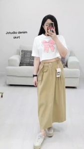 Rok Maxi Wanita Murah (IMPJ11 Jstudio Denim Skirt 5 Warna)