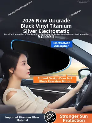 LANLIANGMAIRUICHI | Sun Protection Heat Insulation Sunshade Curtain For Car Windows