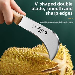 TINGLING | Commercial Large Size Curved Fruit Knife
