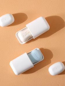 Portable Travel Soap Box Drainage Creative Sealed Bathroom Laundry Soap Holder Fa So La DZ-732 Pure Color Style Soap Container