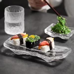 Đĩa Sushi Kiểu Nhật Bằng Kính