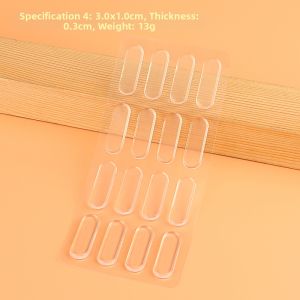 Reusably Adhesive Anti-collision Strip For Drawers and Glass Surfaces