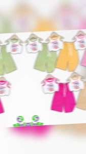 Combo 3 Bộ đồ sát nách quần ống rộng bé gái thun gân hình in nacabase suawx cho bé 6kg -30kg.SNQD03.