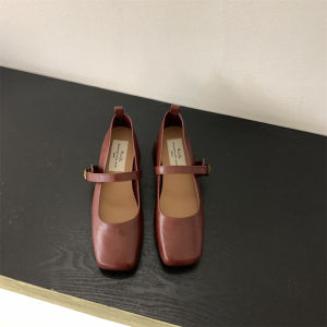 French Medium Heel Single Shoes