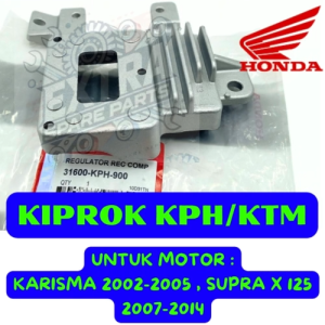 KIPROK KODE-KPH/KTM  REGULATOR  ORIGINAL HONDA ASLI AHM MOTOR KARISMA&SUPRA X 125 KUALITAS 100% AHM.