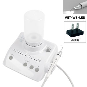 VV DENTAL | VVDental Ultrasonic Scaler With LED Light Handpiece 2*Bottle 5*Tips Fit EMS Remove Tooth Plaque And Calculus Dentist Equipment