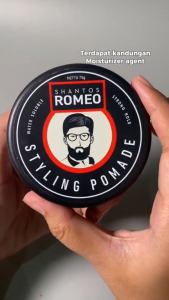 JUKE Shantos Romeo Hair Styling Waterbased Pomade 40gr & 75gr - Minyak Rambut Pria