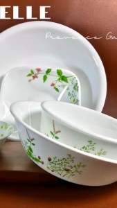 01 Tô Vuông PVG - Provence Garden - Corelle USA [680ml - 950ml - 300ml]