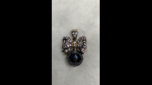 จี้นิลเข้าตัวเรือนเงิน