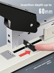 Good | Large Heavy-duty Stapler for 100 Sheets Easy-Operation Long-Arm