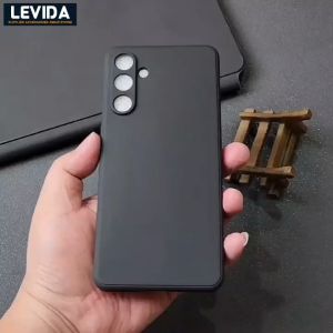 Samsung M15 5G & M55 5G: Softcase Macaron Black & Case TPU Full Black Protection