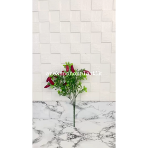Daun Hias Daun Artificial Daun Cabai Latex Pajangan Pot Rumah Ruang Tamu