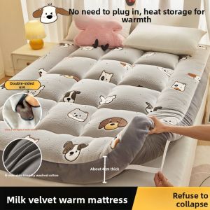 YANXI | Thick and Warm Milk Velvet Mattress Pad