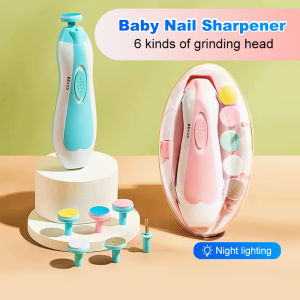 Infant Multifunctional Electric Baby Nail Trimmer Set: Safe Clipper & Mute Baby Nail Grinder