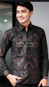 Baju Batik Formal: Desain Batik Pria Lengan Panjang Motif Sultan Terbaru