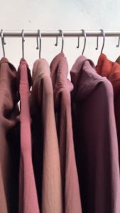 AUDINA HIJAB QANITA KHIMAR SIZE M KHIMAR SYARI JILBAB TALI JILBAB CRINKLE PREMIUM