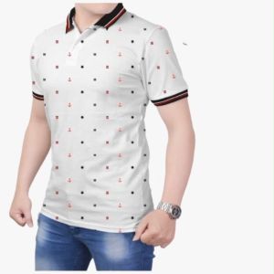 Kaospolos - Kaos Pria Kerah Polo Shirt Distro Motif Full Print Lengan Pendek | Kaos Kerah Pria KD 04