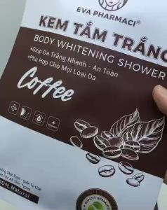 Tắm Trắng Coffee Eva Pharmaci thành phần tự nhiên 200g