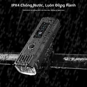 Đèn Pha Xe Đạp LED Cảm Biến Ánh Sáng Thông Minh 1000LM USB Có Thể Sạc Lại Điều Chỉnh Được Chùm Sáng Cao Thấp Chống Nước Đèn Trước Kèm Đèn Sau Tương Thích Để Đảm Bảo An Toàn Khi Đạp Xe