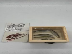 Skygitz Malaysia Siaw Abalone Mini anak Ikan SELUANG killer pb sebarau haruan tarpon Handmade Wood Body lure 4.5cm 5g