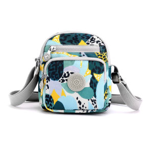 Spring Canvas Single Shoulder Bag Women Lightweight Crossbody Small Bag Fashionable Korean Style Mom Bags for Middle-Aged And Elderly