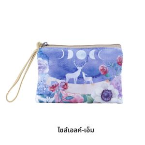 กระเป๋าใส่โทรศัพท์มือถือสุดน่ารักสไตล์เกาหลี กระเป๋าใส่เหรียญโทรศัพท์มือถือแบบพกพาขนาดเล็กสำหรับนักเรียน กระเป๋าสะพายข้างลายการ์ตูน