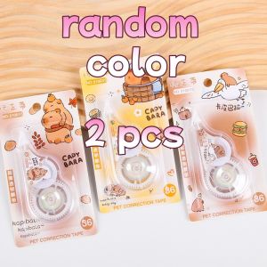 Cute Cartoon Correction Tape 6M Pastel Color Large Capacity Whiteout for Student Homework & Classroom Prizes School Supply.