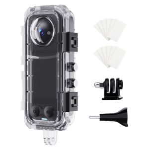 Vỏ Bảo Vệ Chống Nước Cho Insta360 X4 Vỏ Bọc Dưới Nước Không Nhìn Thấy Được Khả Năng Lặn 60M Phụ Kiện Dành Cho Camera Thể Thao & Hành Động