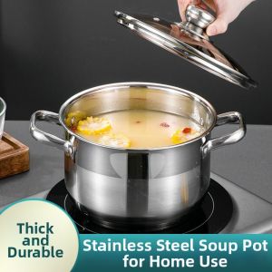 PAMPAS | Heavy-duty Household Stainless Steel Cooking Pot