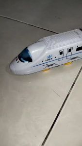 Mainan Kereta HST Tanpa Rell Bisa Berjalan Sendiri 0021BO Mainan Anak Power Train High Speed Trains | Mainan Edukasi Anak Kereta Api Cepat Ukuran Sedang Tanpa Suara Dan Lampu Murah Bahan Berkualitas Pakai Baterai AA2