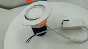 Recessed Spotlight LED Eyeball COB Downlight 12W/7w/18w 3000K/4000K/6000K Anti-glare Ceiling Spot Light Angle Adjustable