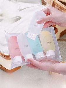Travel Portable Sample Size Mini Bottles Set for Shampoo And Body Wash Skin Care Cosmetics Sample Empty Bottles for Trips
